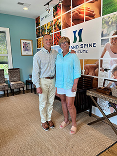 Chiropractor Pawleys Island SC Neil Fico With Tammie Pottspic Testimonial