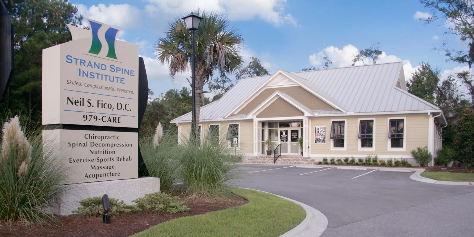 Chiropractic Pawleys Island SC Office Exterior
